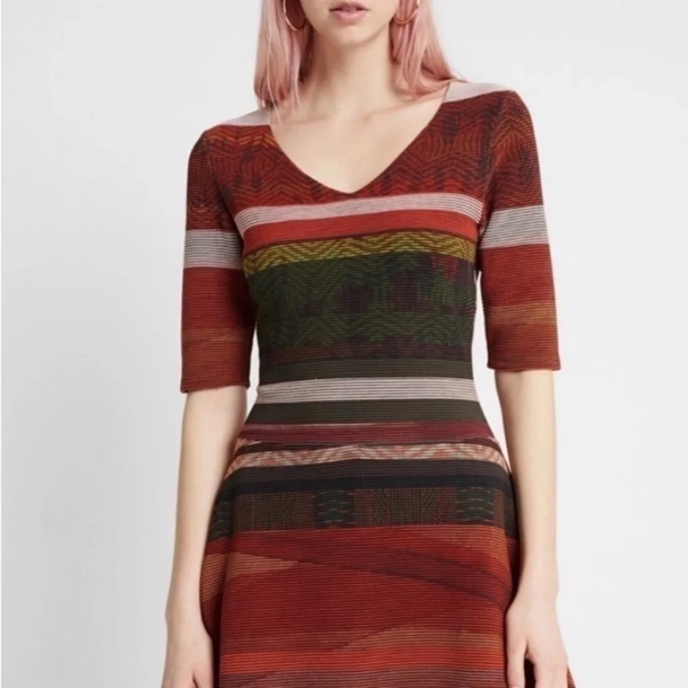 Desigual EUC Nordstrom Multicolor Dress Women’s Medium
